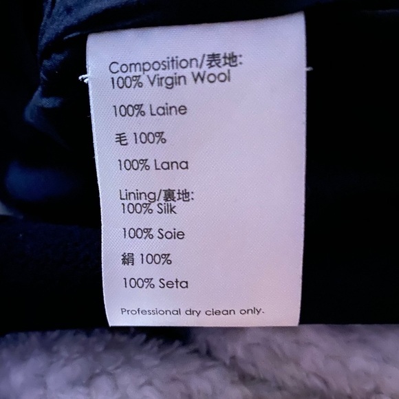 3.1 Phillip Lim black wool skirt SZ 2 - Picture 8 of 8